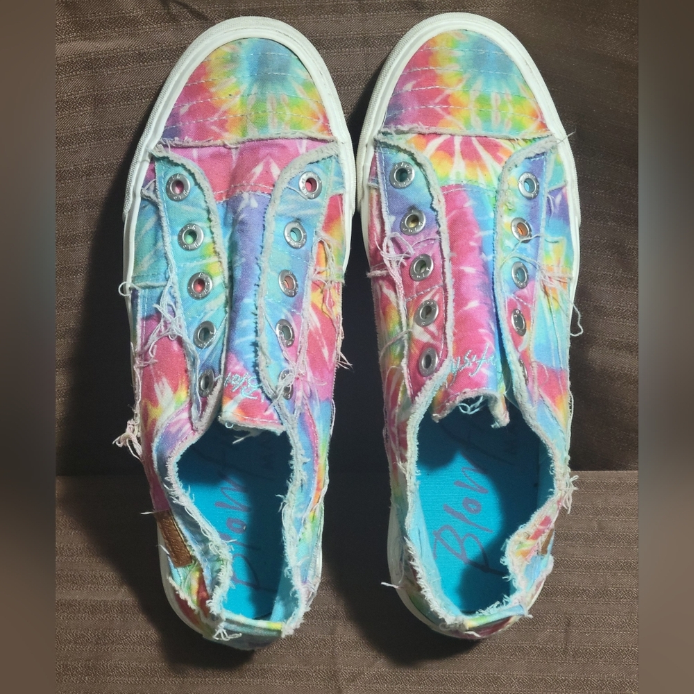 Blowfish Malibu Women’s Tie-Dye Slip-On Sneakers in Multicolor - Picture 1 of 4
